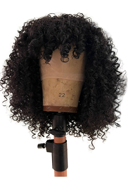 Natural Kinky Curl lace front
